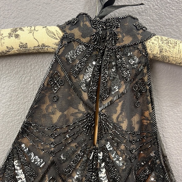 Cache embellished eaded Halter Top | Choker Neck Beaded - Picture 5 of 12